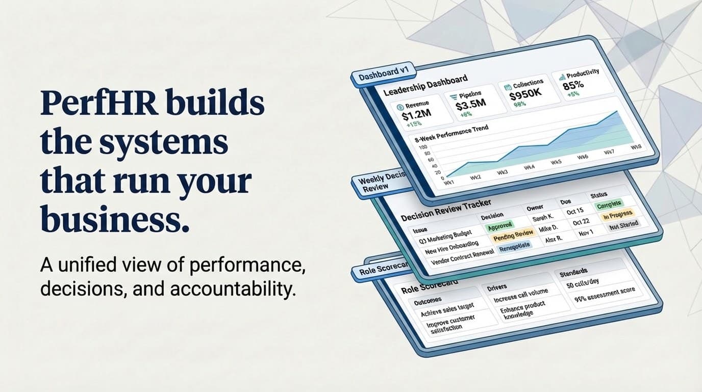PerfHr performance system overview